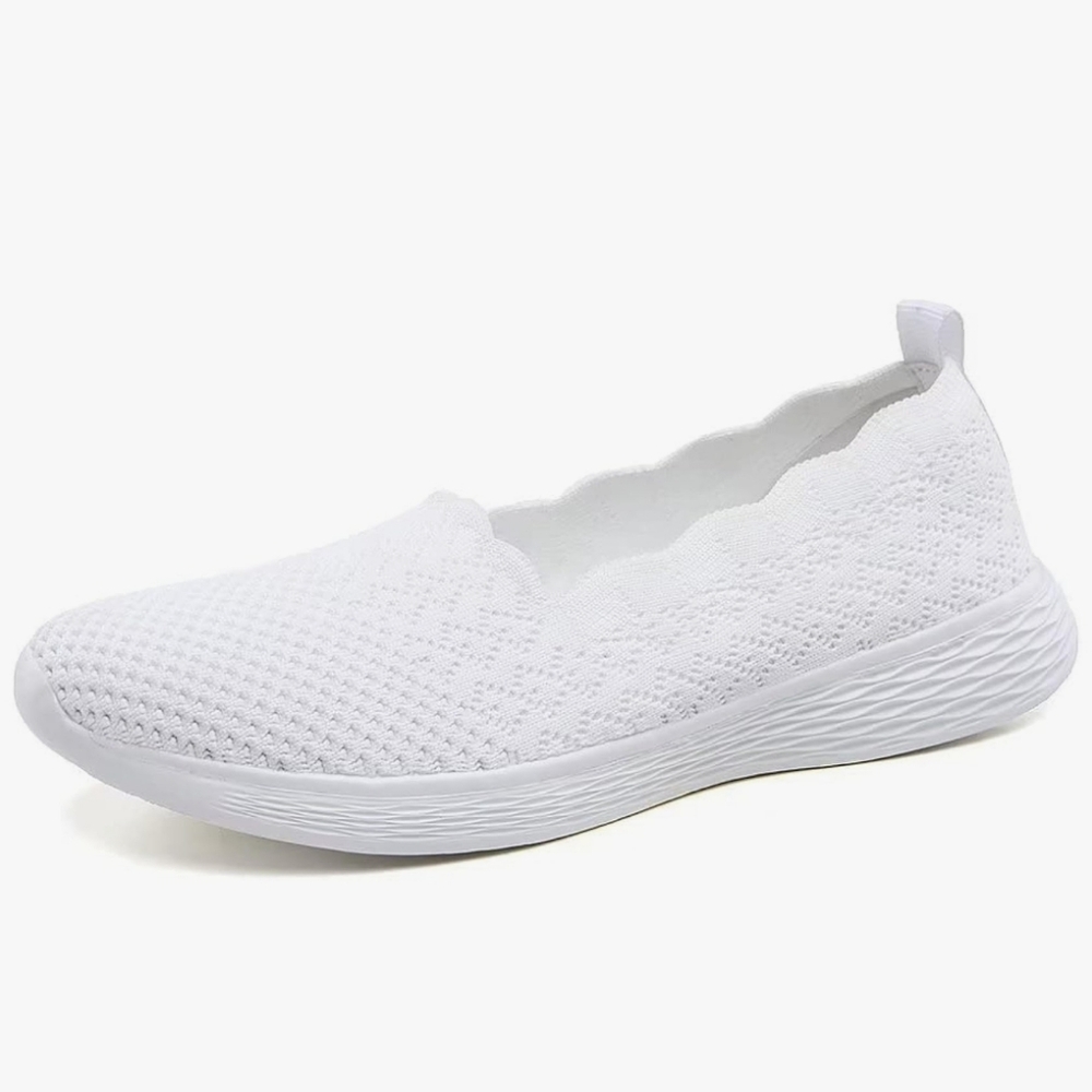 White Slip On Comfort & Soft Loafers Size 9 NWOT